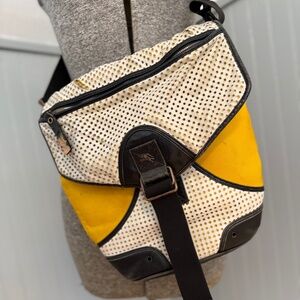 Vintage Burberry Moto Bag
